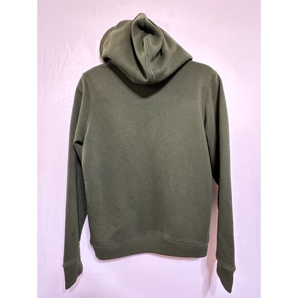 Fila Women's Forest Green and Rose Gold Logo Pullover Sweatshirt Size L - Picture 4 of 4